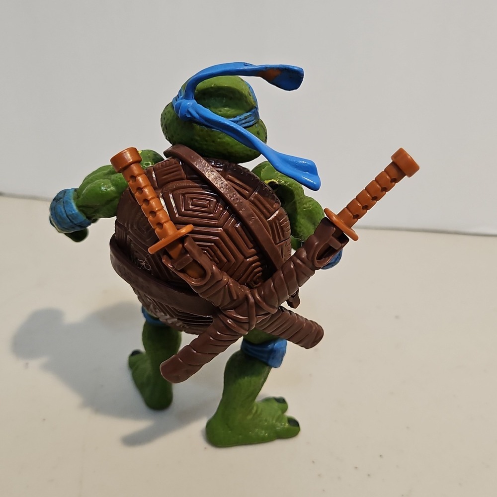 Vintage 1992 TMNT Movie Star Leo Teenage Mutant Ninja Turtles Mirage Studios - Picture 3 of 5
